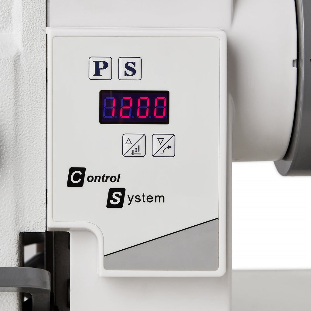 Lockstitch Transportfuß Nähmaschine mit Direktantrieb und Index-Stitching