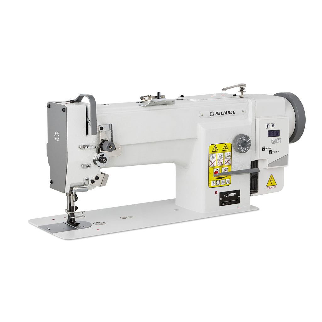 Lockstitch Transportfuß Nähmaschine mit Direktantrieb und Index-Stitching