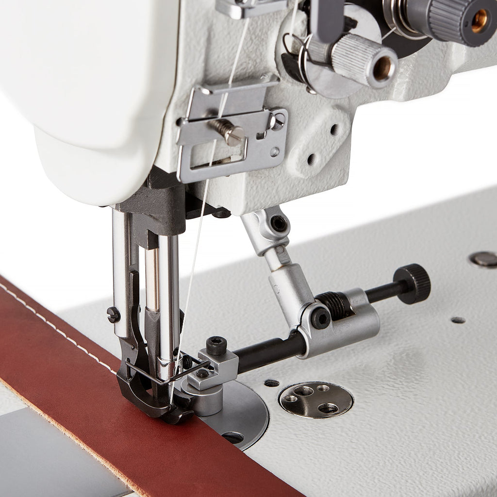 Lockstitch Transportfuß Nähmaschine mit Direktantrieb, Index Stitching und Fußhöhenversteller