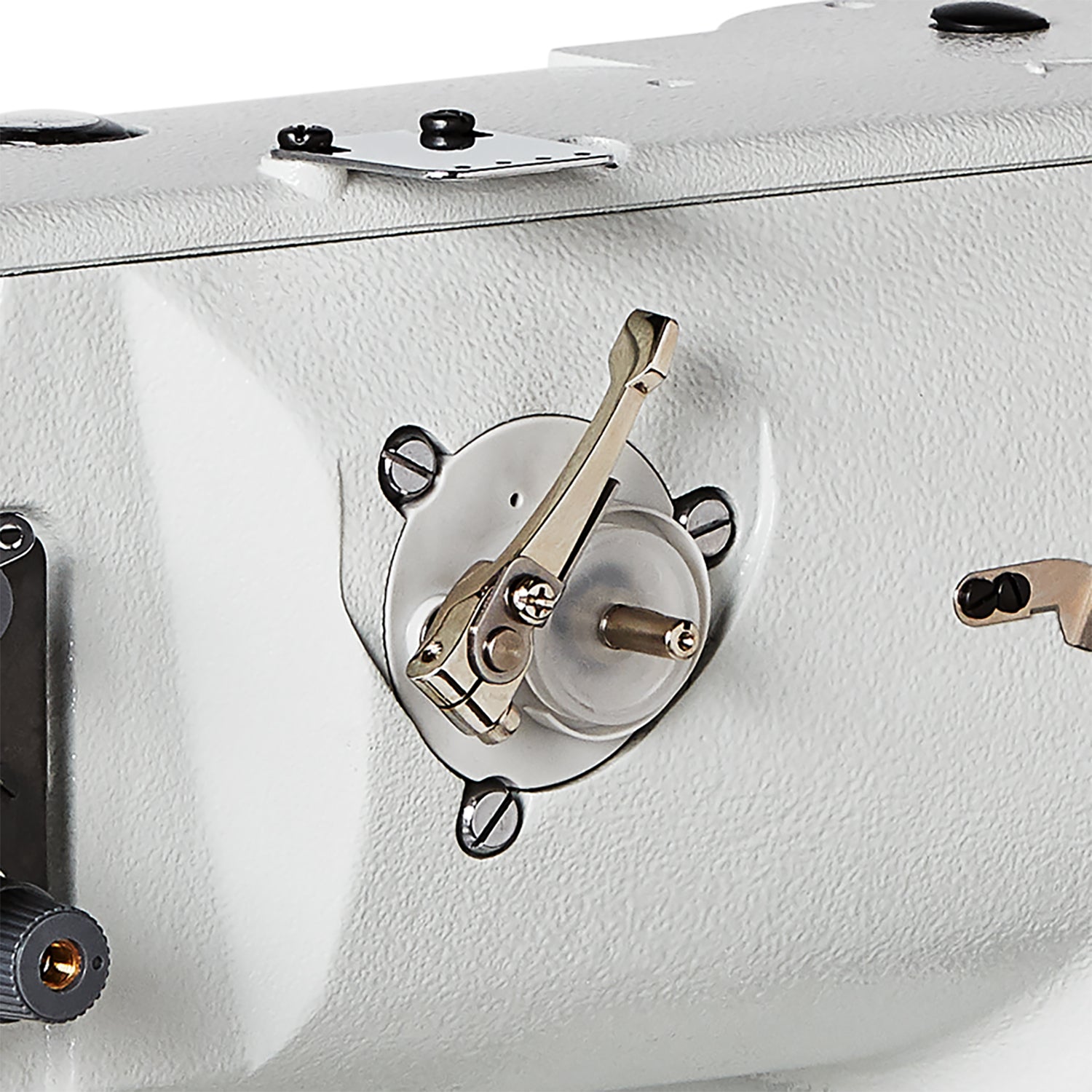 Zylinderbett Lockstitch Fuß Nähmaschine mit Fußhöhenversteller