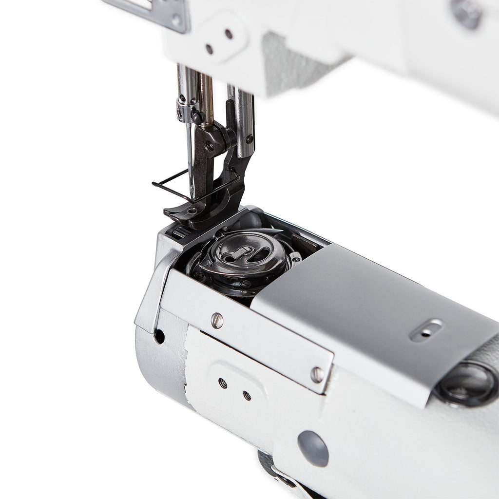 Zylinderbett Lockstitch Fuß Nähmaschine mit Fußhöhenversteller