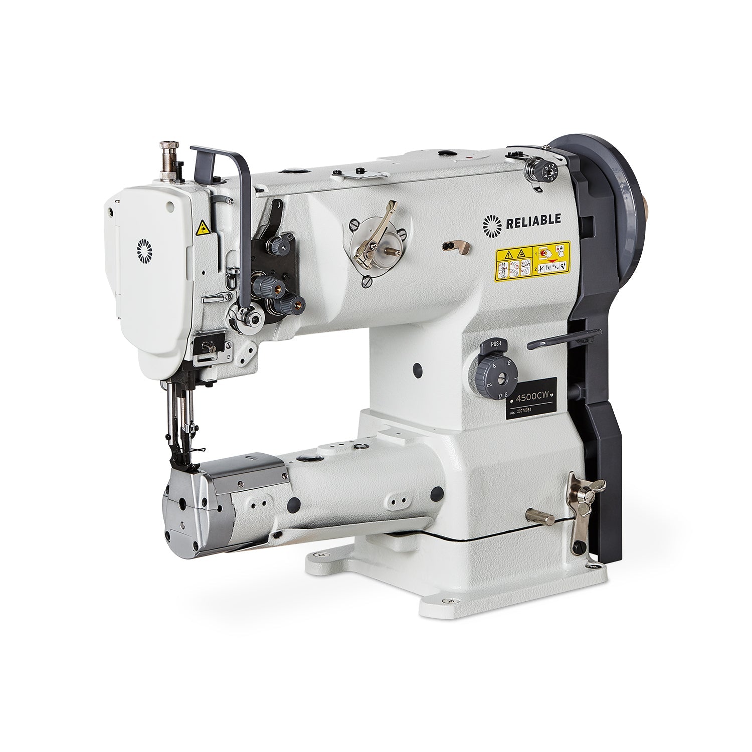 Zylinderbett Lockstitch Fuß Nähmaschine mit Fußhöhenversteller