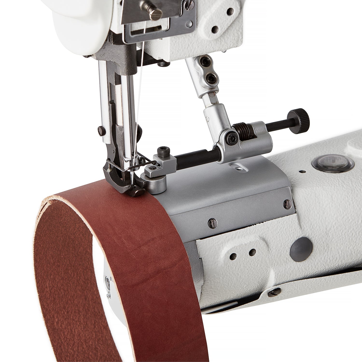 Zylinderbett Lockstitch Fuß Nähmaschine mit Fußhöhenversteller