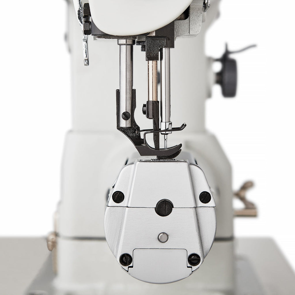 Zylinderbett Lockstitch Fuß Nähmaschine mit Fußhöhenversteller