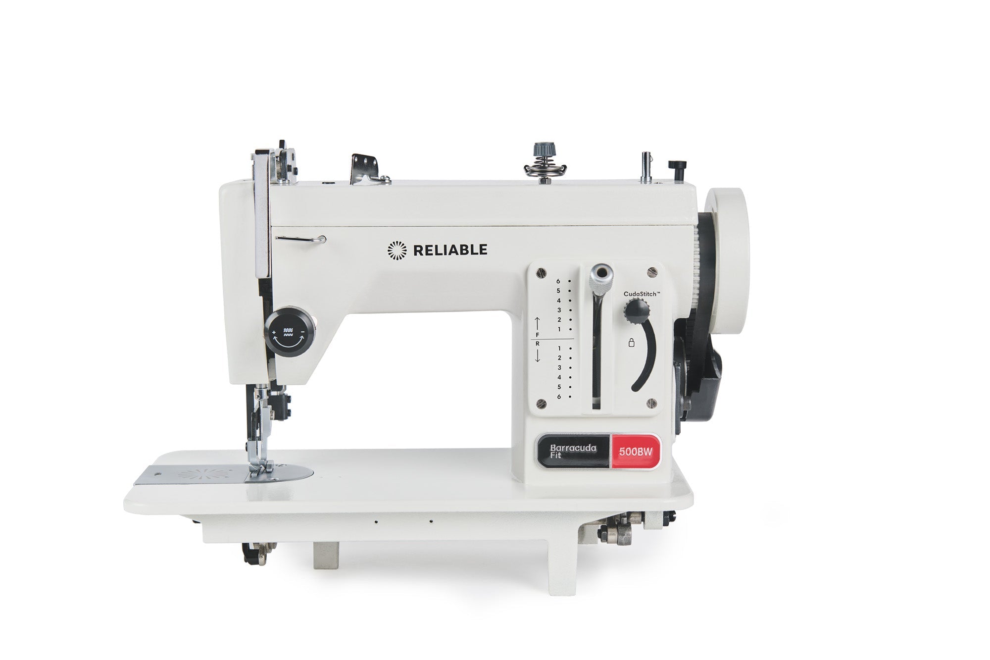 BarracudaTM Fit Straight Stitch Transportfuß Nähmaschine mit Tisch und Stand