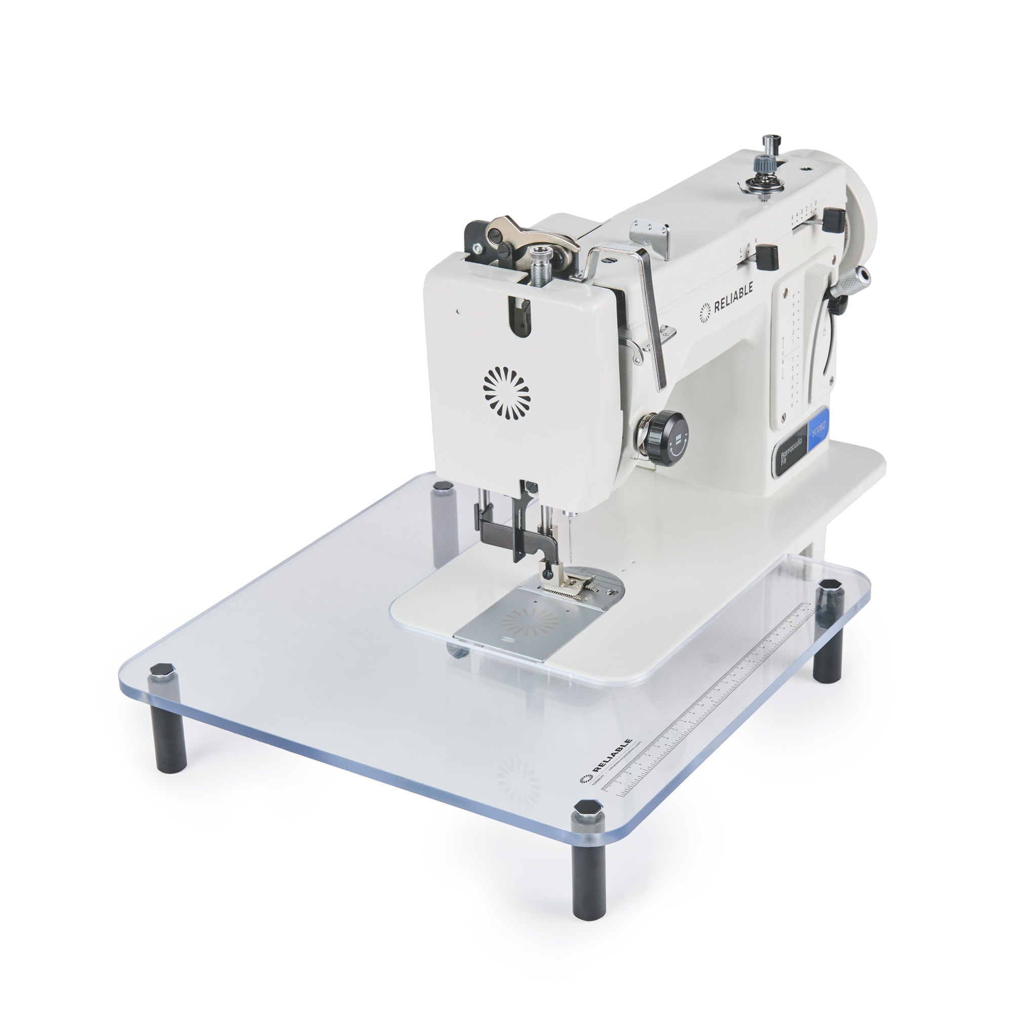 BarracudaTM Fit Zig-Zag Stitch Fuß-Nähmaschine mit Tisch und Stand