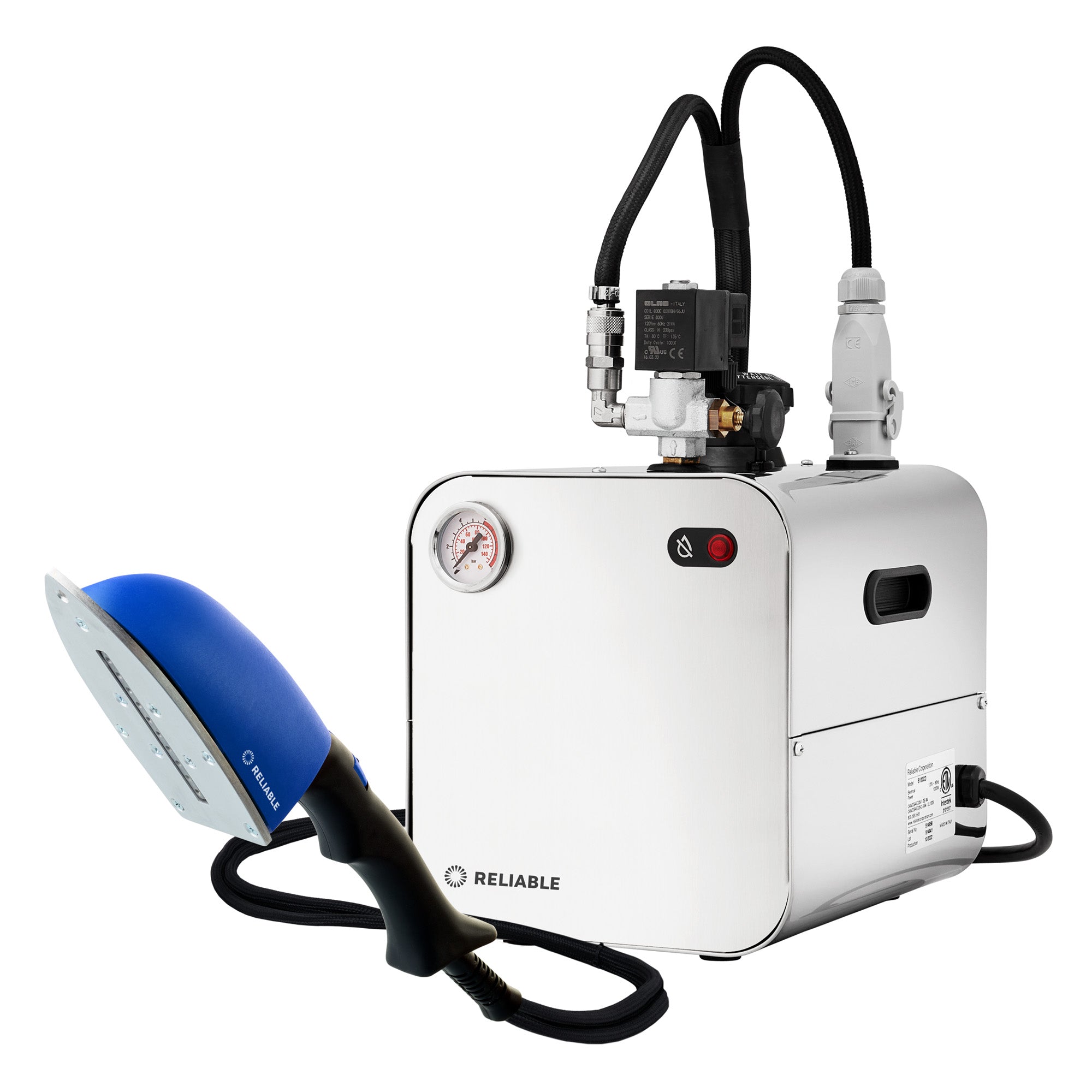 2.2L Professioneller Dampfkessel mit Wand
