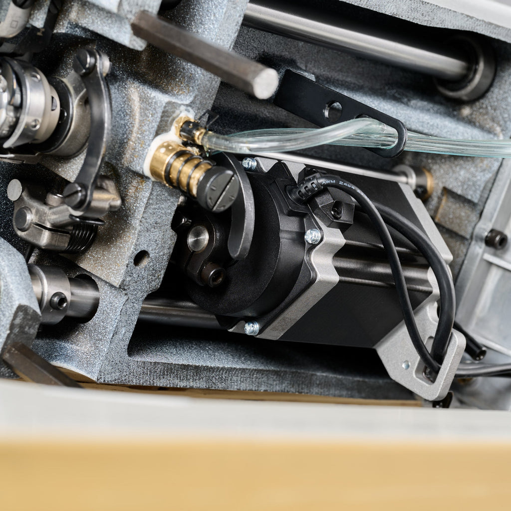 5525SD Automatischer Fadenscherer Einzelnadel-Lockstitch-Nähmaschine mit Dual Direct Drive