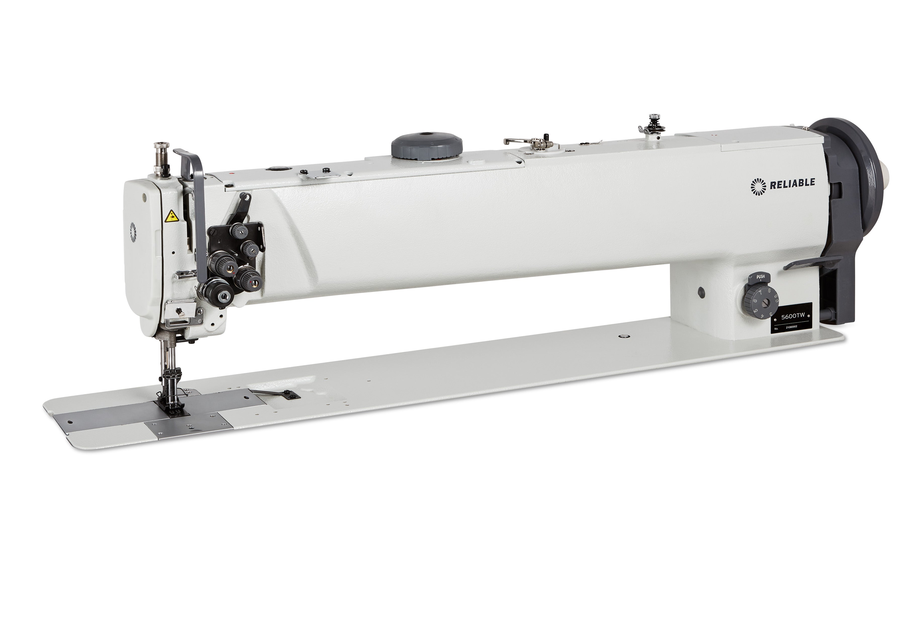 25' Langarm Two Needle Transportfuß Nähmaschine mit Vertikalachse Hook