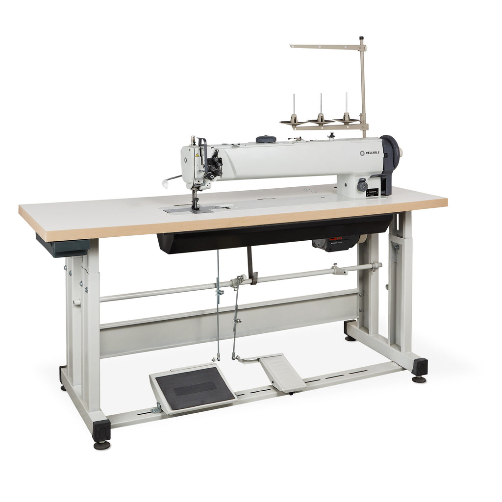 25' Langarm Two Needle Transportfuß Nähmaschine mit Vertikalachse Hook
