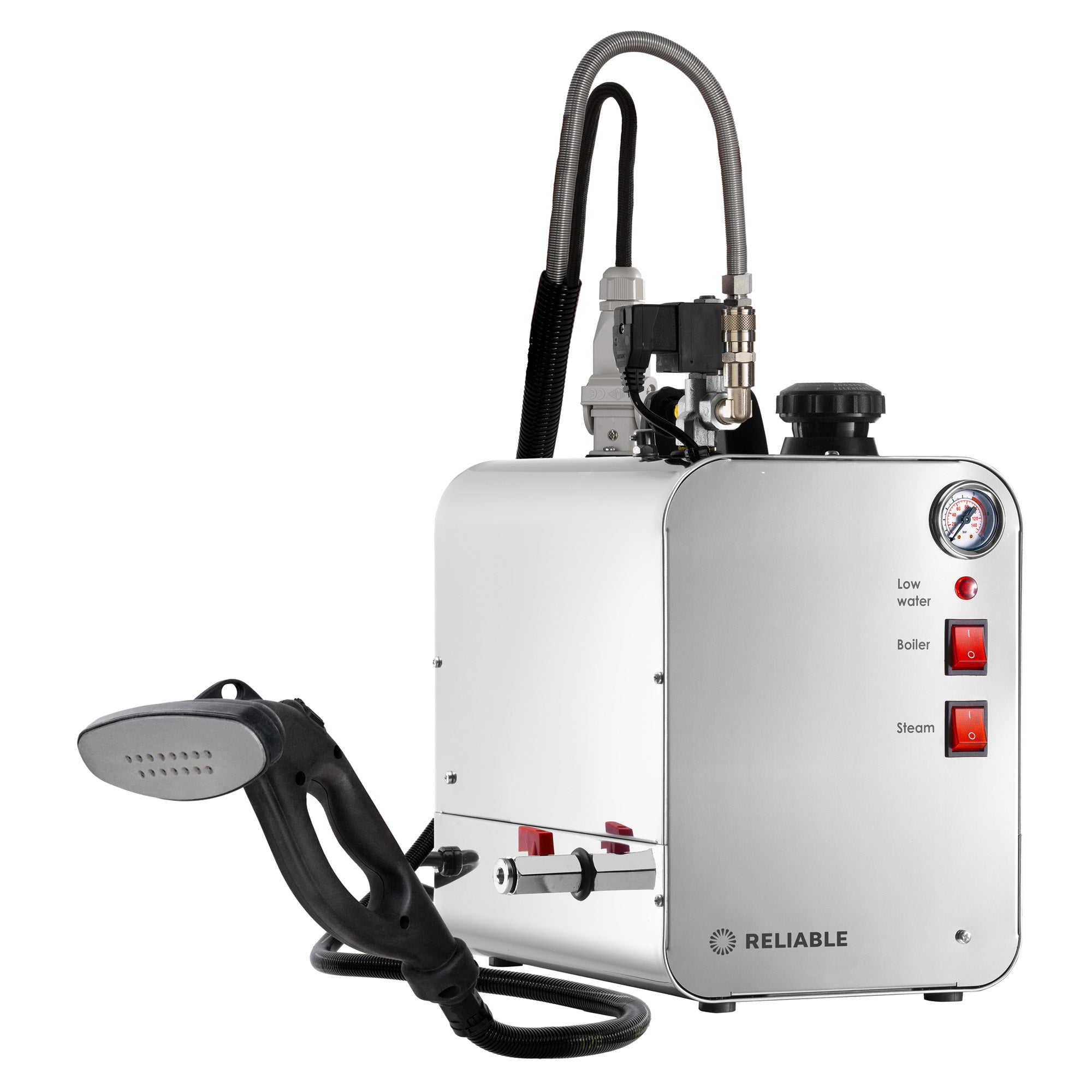 4.5L Professioneller Dampfkessel mit Stofffinisher