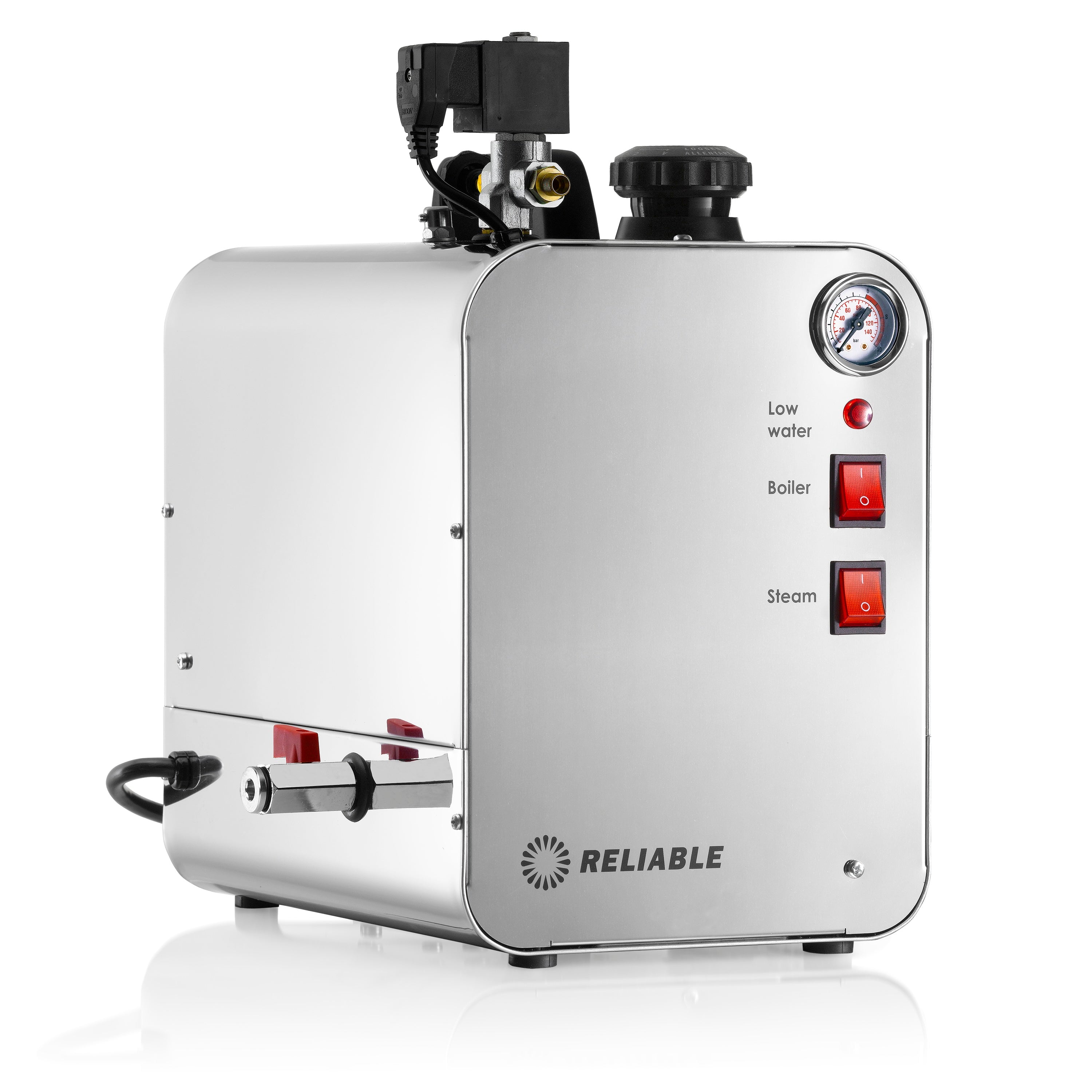 4.5L Profi-Dampfkessel mit Dampfeisen 7' Langdampfschlauch
