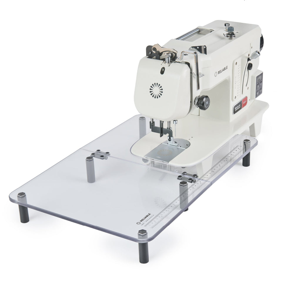 BarracudaTM Befehl Straight Stitch Transportfuß Direktantrieb Nähmaschine mit Tisch und Stand