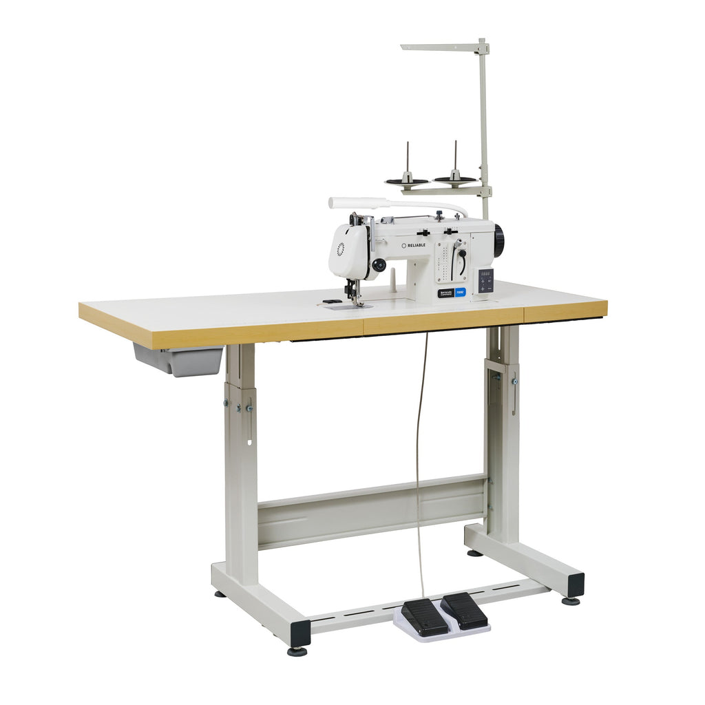 BarracudaTM Kommando Zig-Zag Stitch Fuß gehen Direktantrieb Nähmaschine mit Tisch und Stand