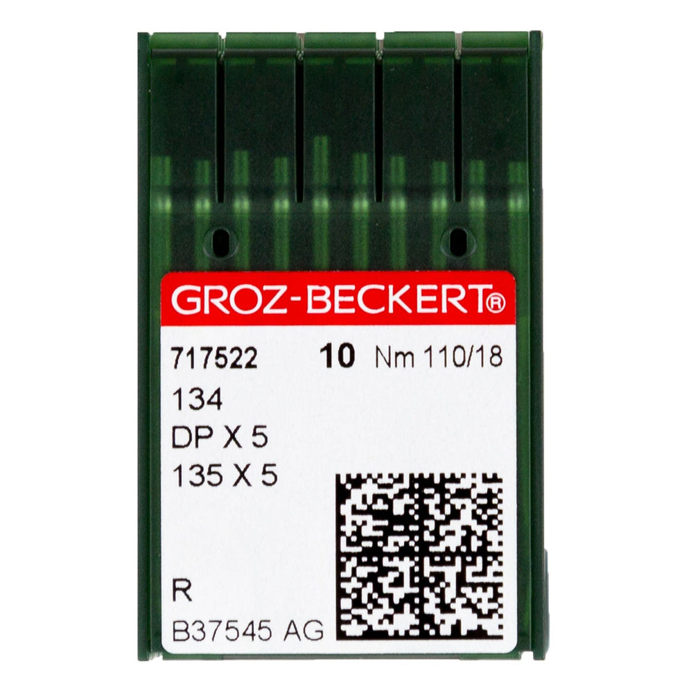 135 x 5 Groz-Beckert® Nähmaschinennadel, Verschiedene Größen, 10 x 10 Packung