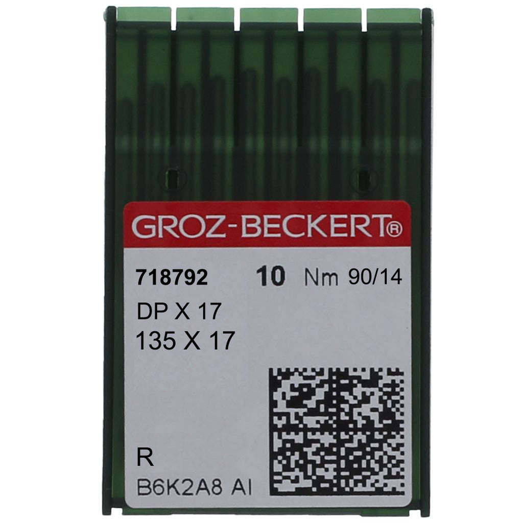 135 x 17 Groz-Beckert® Nähmaschinennadel, Verschiedene Größen, 10 x 10 Packung