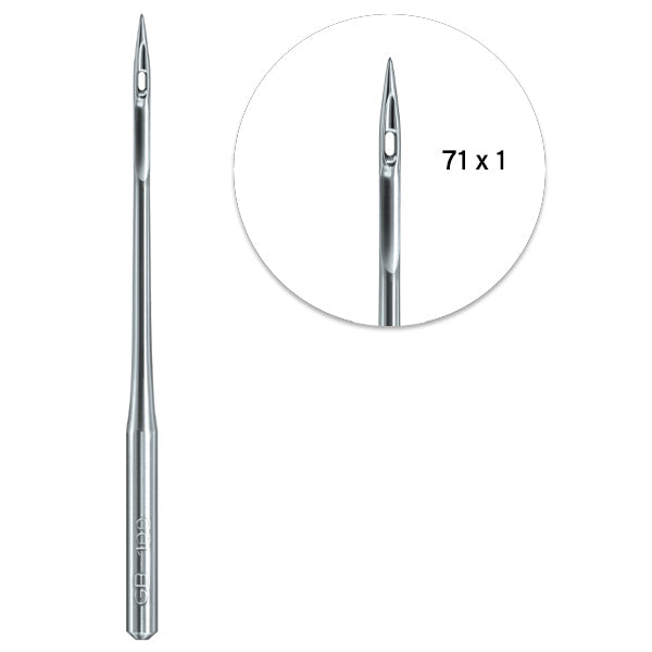 71 x 1 Groz-Beckert® Nähmaschinennadel, 10 x 10 Packung, verschiedene Größen