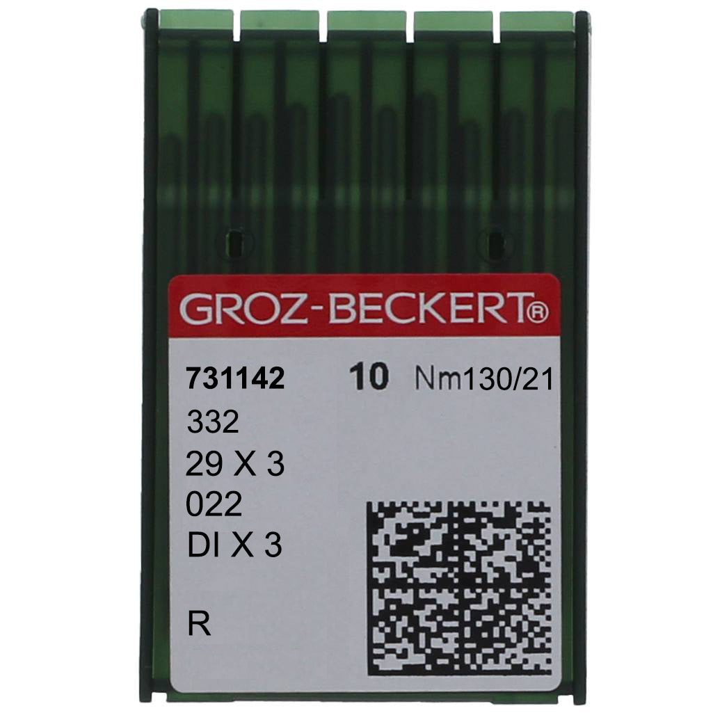 29 x 3 Groz-Beckert® Nähmaschinennadel, Verschiedene Größen, 10 x 10 Packung