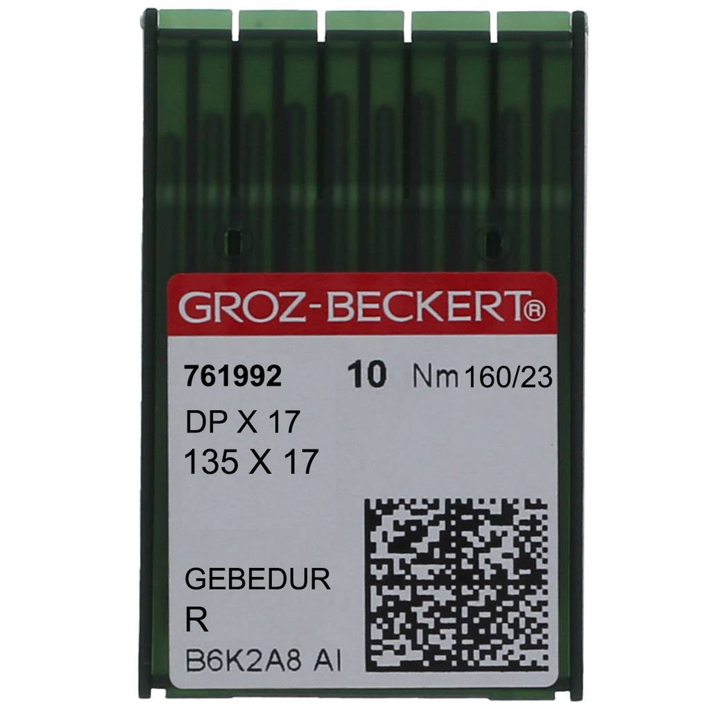 135 x 17 Groz-Beckert® Nähmaschinennadel, Verschiedene Größen, 10 x 10 Packung