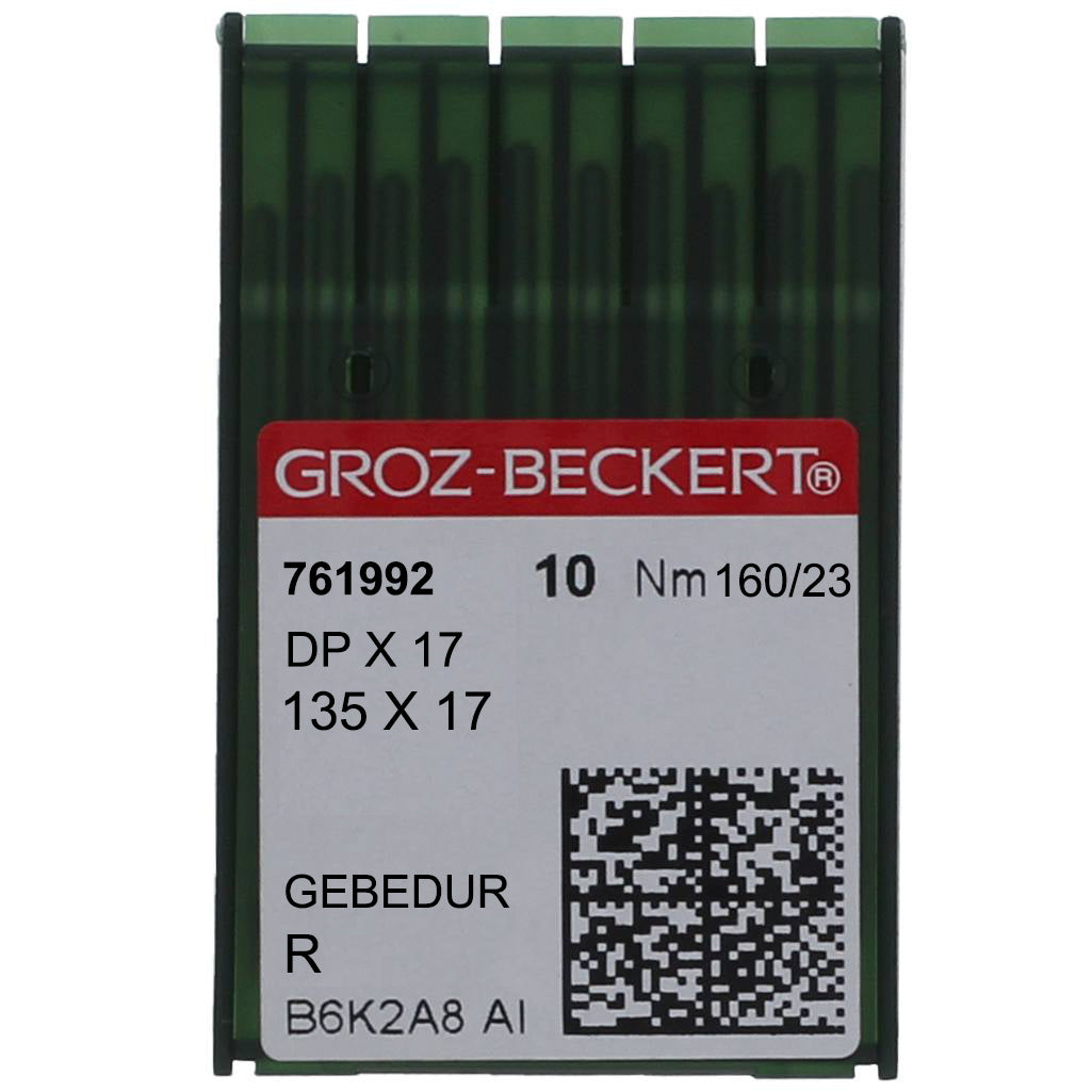 135 x 17 Groz-Beckert® Nähmaschinennadel, Verschiedene Größen, 10 x 10 Packung