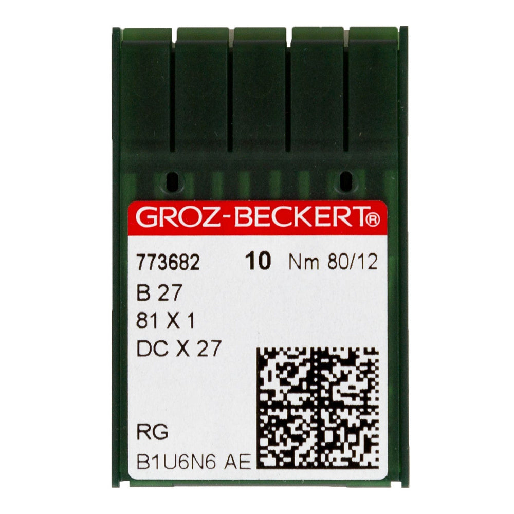 B 27 Groz-Beckert® Nähmaschinennadel, 10 x 10 Packung, Verschiedene Größen