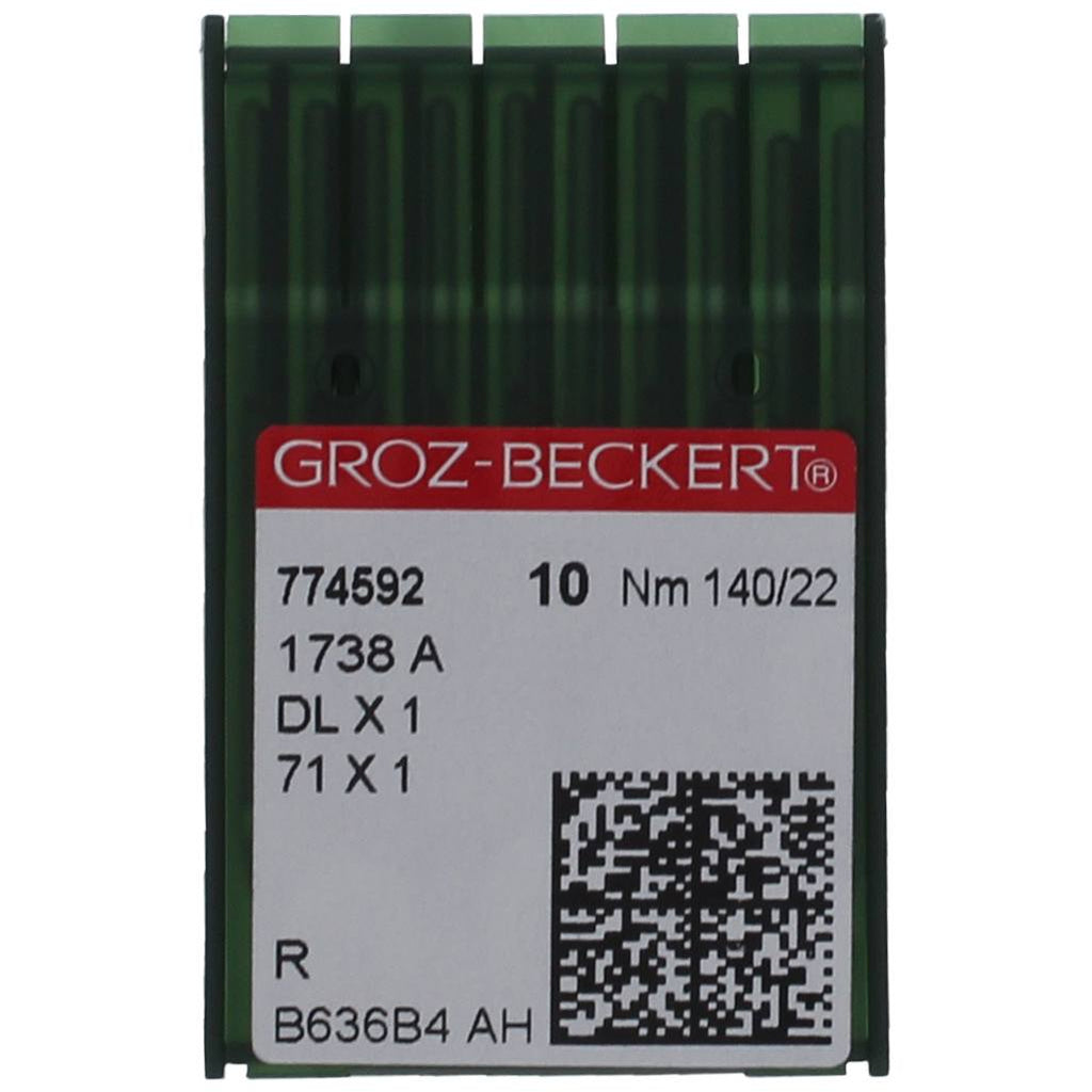 71 x 1 Groz-Beckert® Nähmaschinennadel, 10 x 10 Packung, verschiedene Größen