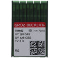 UY 128 GAS Groz-Beckert® Nähmaschinennadel, 10 x 10 Packung, Verschiedene Größen