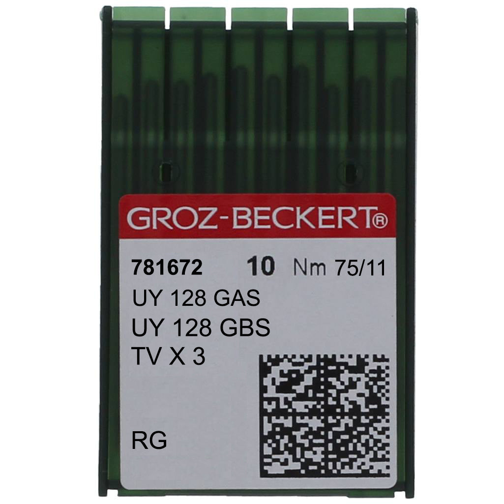 128 GBS Groz-Beckert® Nähmaschinennadel, Verschiedene Größen, 10 x 10 Packung