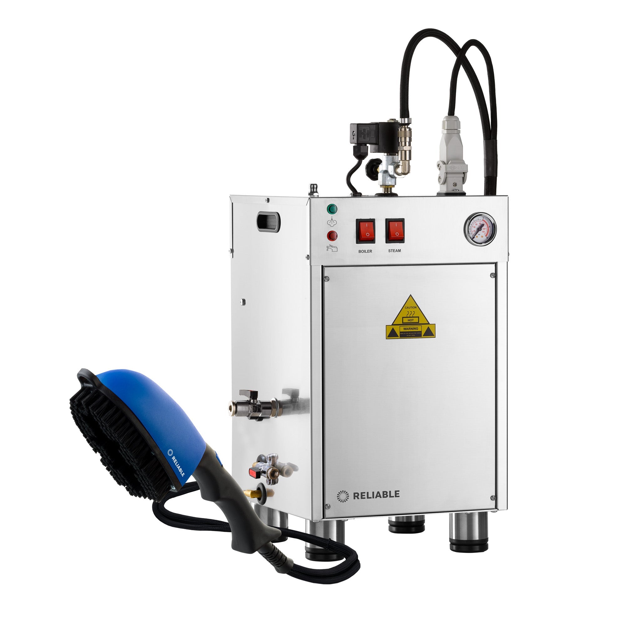 Kontinuierliches Füllen 4.5L Professioneller Dampfkessel Mit Pinsel