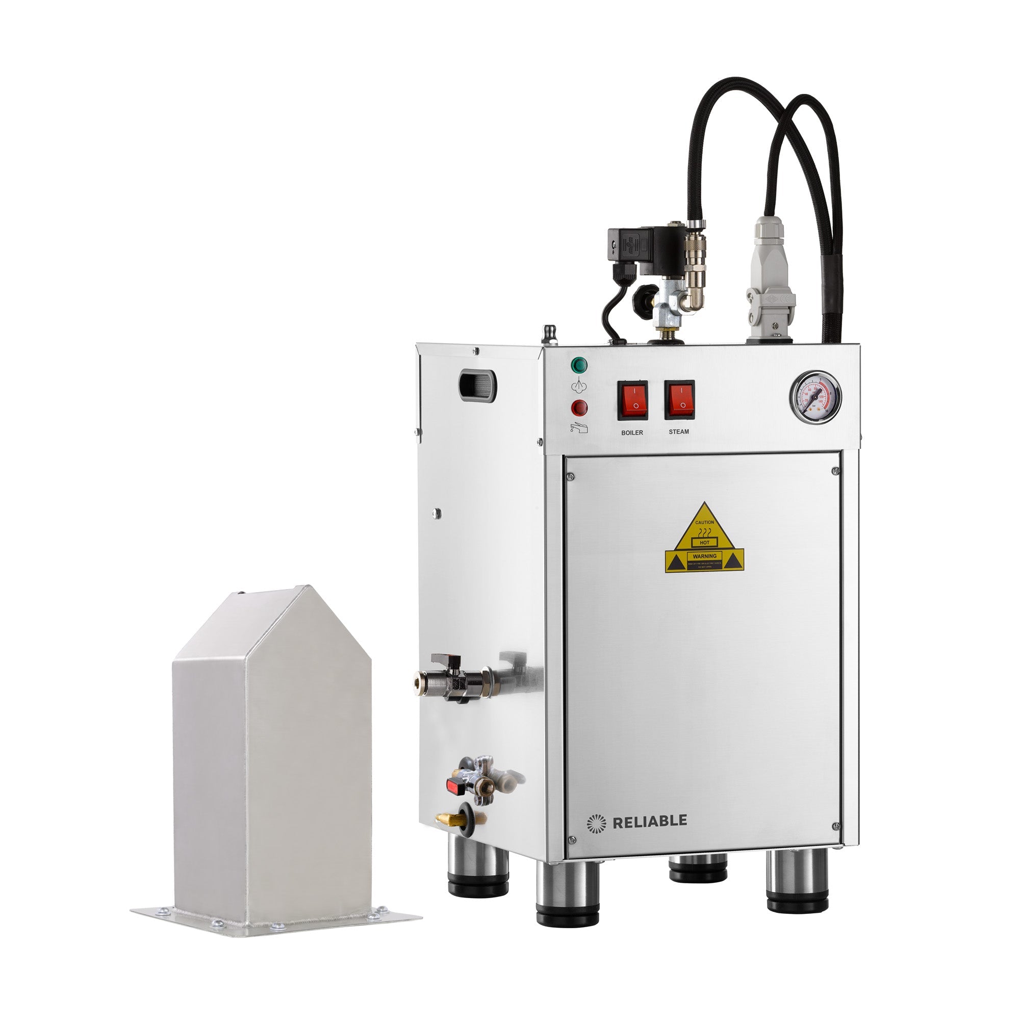 Professioneller automatischer Dampfkessel mit Hat Steamer