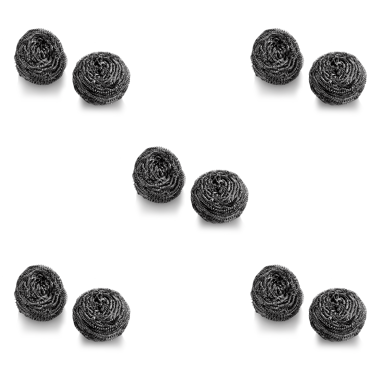 Corrazi Magic Spiral Steel Wolle für Brio Steam Cleaners, 5 Packung