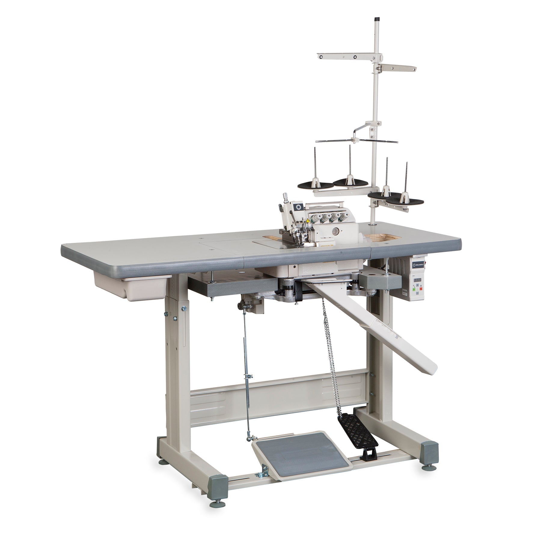 Direct Drive 3/4 Thread Serger / Overlock Nähmaschine - Vollständig Sub