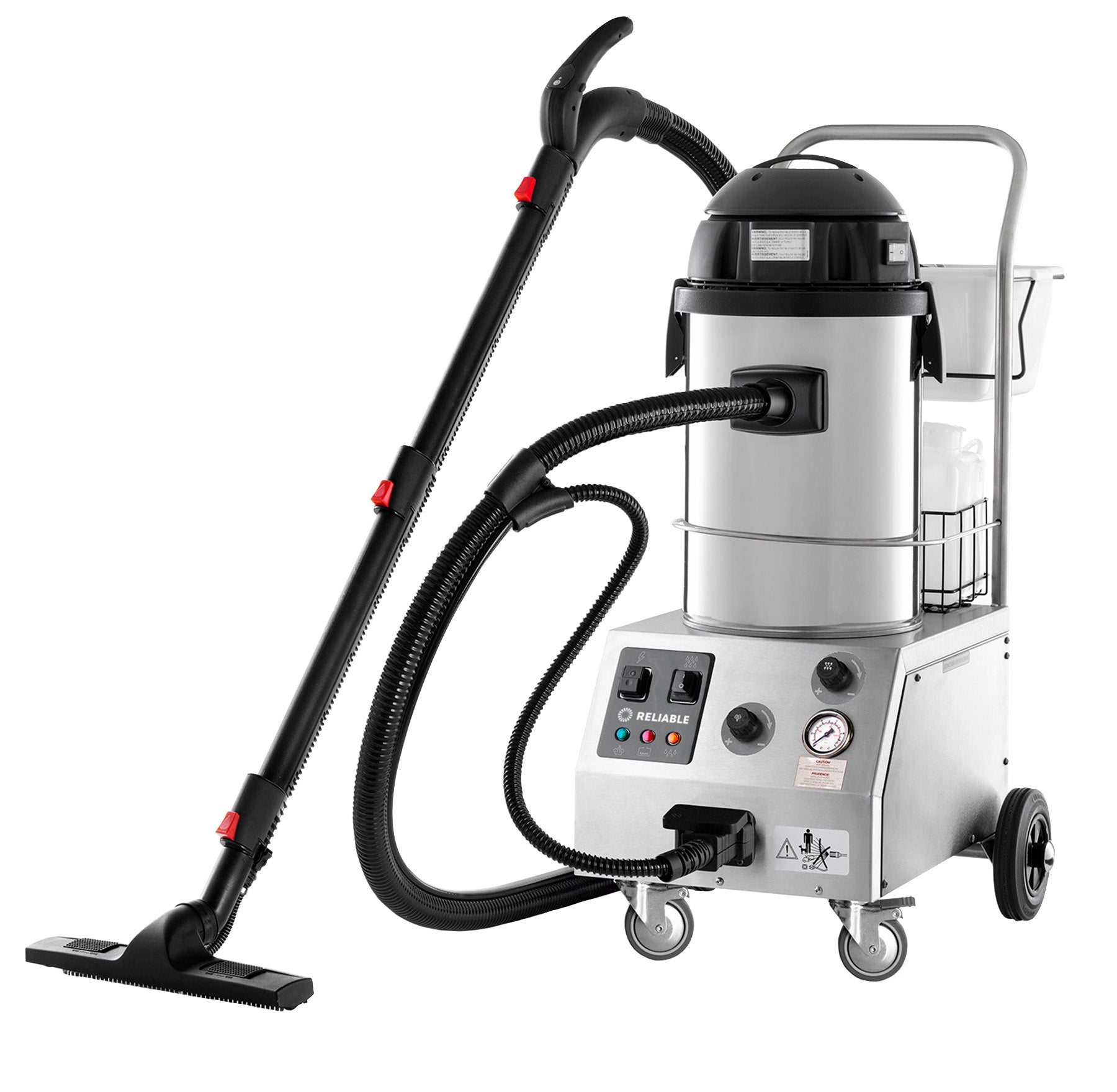 Tandem Pro Commercial Steam Cleaning System mit Vakuum & Commercial Steam Mop