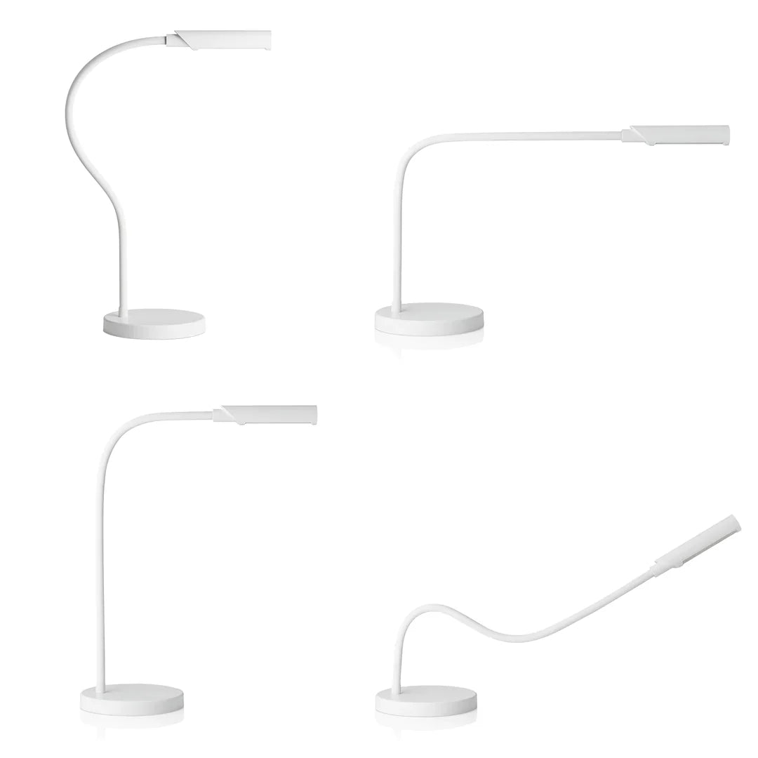 UberLightTM Flex Led Task Light, USB mit Base, Weiß
