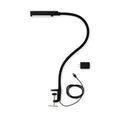 UberLightTM Flex Led Task Light, USB mit Klemme, Schwarz